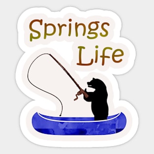 Springs Life Sticker